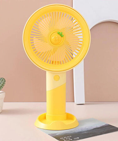 Inovaxis Meyveli Standlı Mini Fan, Taşınabilir Mini Vantilatör