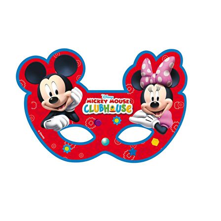 MİCKEY PLAYFUL MASKE 6'LI