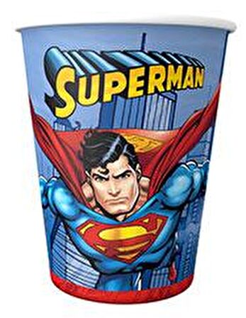 SUPERMAN BARDAK 8'Lİ