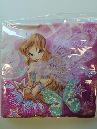 WİNX BUTTERFLİX PEÇETE 16'LI