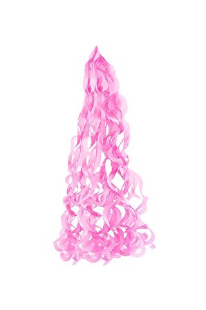 DALGALI DEKOR SÜS 3'LÜ PEMBE