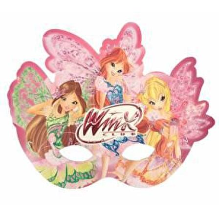 WİNX BUTTERFLIX MASKE 6'LI