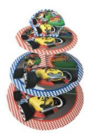 MİCKEY ROADSTER KEK STANDI 3 KATLI