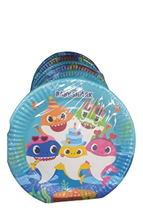 Baby Shark Temalı Parti Seti 41 Parça