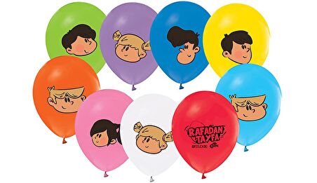 Rafadan Tayfa Balon Pastel ( 100 Adet )