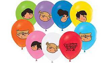 Rafadan Tayfa Balon Pastel ( 100 Adet )