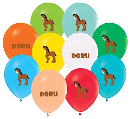 Doru At  Balon Pastel ( 100 Adet )