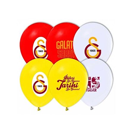 LDM7948 4+1 Galatasaray Baskılı Balon 12 inç