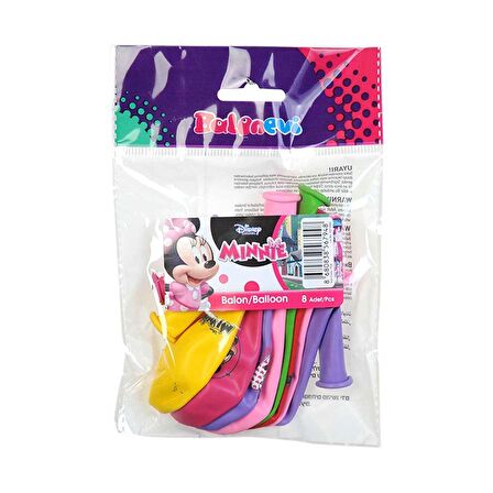 LDM7948 4+1 Minnie Happy Helpers Baskılı Balon 12 inç