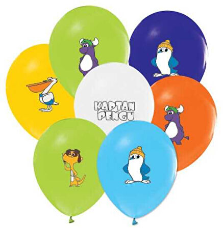 BALON KAPTAN PENGU 100 ADET