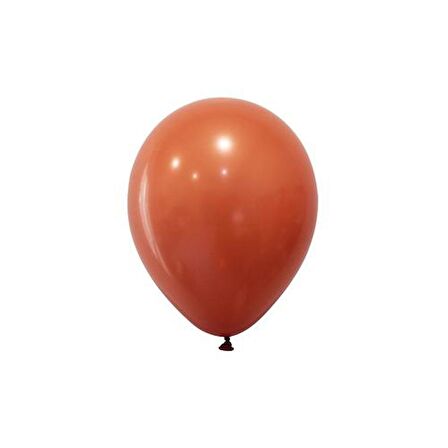 Balonevi Balon 12 İnc Baskı Terracotta 100 Lü / Balonevi