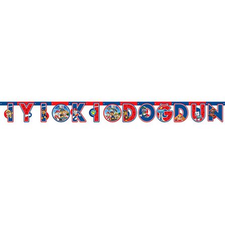 LNP0947 PAW Patrol Refresh, İyi ki Doğdun Set 2,30m