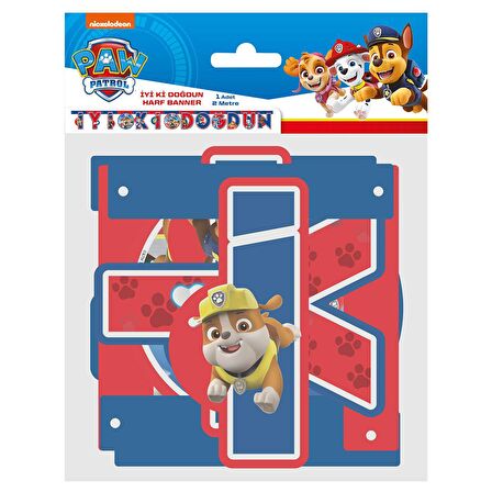 LNP0947 PAW Patrol Refresh, İyi ki Doğdun Set 2,30m