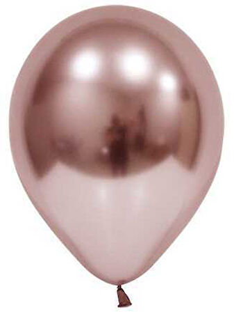 BALON KROM PARLAK 5 İNC ROSE GOLD  100 ADET