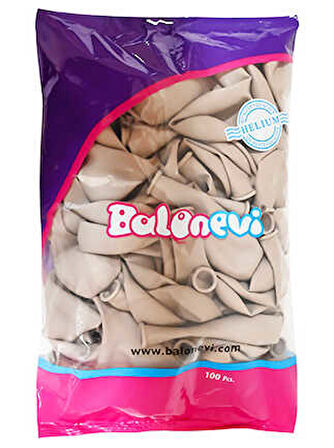 BALON DÜZ 12 İNC KUM BEJİ KREM PK:100 KL:50