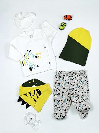 ERKEK SPLASH ZEBRA 5 Lİ ZIBIN SET