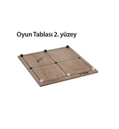 3 Taş - 9 Taş (2 Oyun 1 Arada)