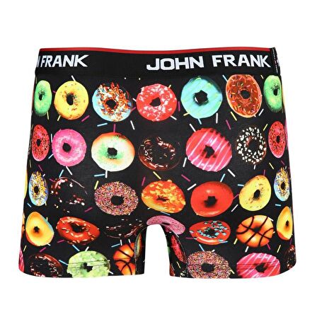 John Frank Erkek Baskılı Boxer JFBD203