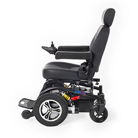 Comfort Plus DM-320 Puma Akülü Tekerlekli Sandalye | Önden Çekişli, 320W Motor, 135 kg Taşıma Kapasiteli