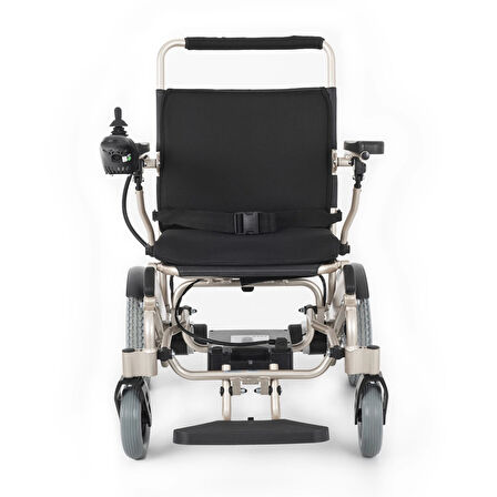 Creative CR-6012 Large Akülü Tekerlekli Sandalye | 51 cm Oturma Genişliği, Katlanabilir Alüminyum Gövde, Lityum Bataryalı