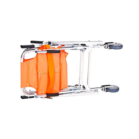 Comfort Plus Merdiven Sedyesi | Katlanabilir Alüminyum Gövde, 4 Tekerlekli, 159 Kg Taşıma Kapasiteli