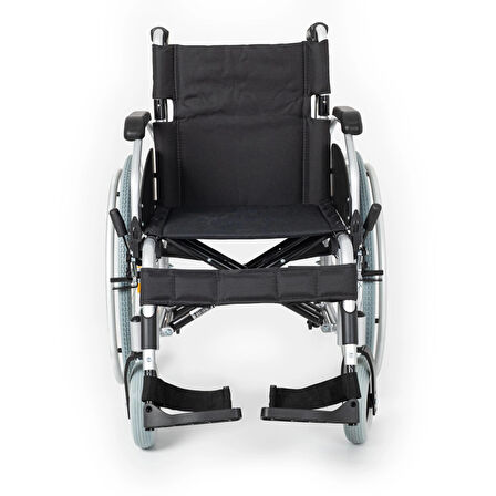 Comfort Plus Tekerlekli Sandalye | Alüminyum Şase, Katlanabilir Gövde, Quick Release Tekerlekli DM-313
