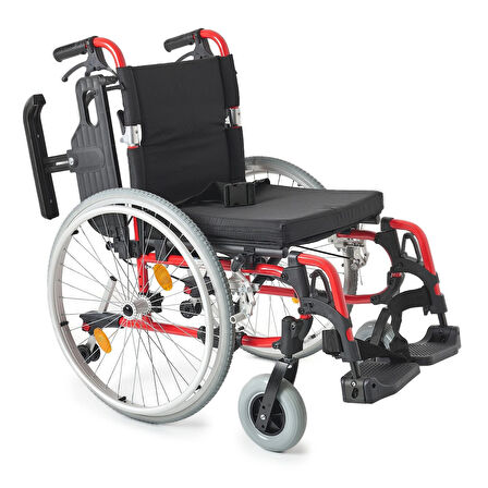 Comfort Plus Hafif Alüminyum Tekerlekli Sandalye | Katlanabilir ve Quick Release Özellikli DM-326