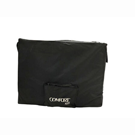 Comfort Plus Masaj Masası Bej | Ahşap Ayaklı, Ayarlanabilir Yükseklik, Taşıma Çantalı GM-305