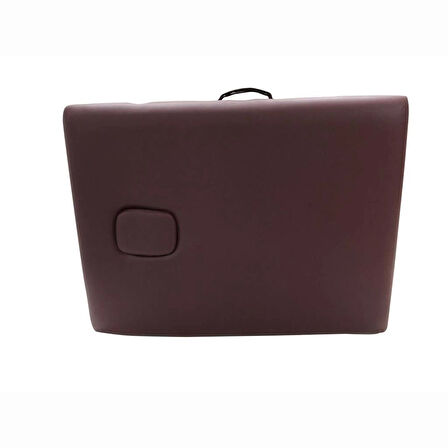 Comfort Plus Masaj Masası Bordo | Ahşap Ayaklı, Ayarlanabilir Yükseklik, Taşıma Çantalı GM-201