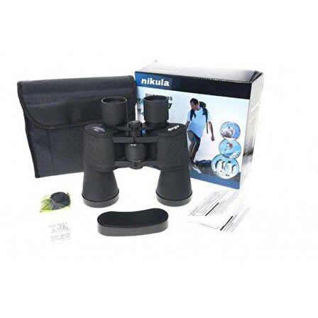 Nikula 10X50 Binoculars Dürbün Av Dürbünü ,Taşıma Çantalı 1000M/70M