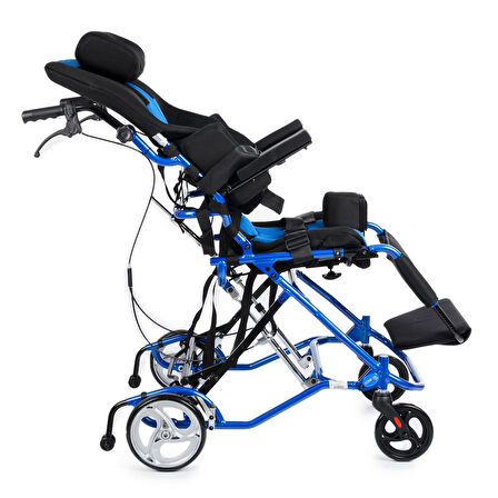 Comfort Plus Puset Pozisyonlama Sandalyesi | Yemek Masalı, Yatarlı ve Tilt Özellikli, Emniyet Kemerli DY01959LB