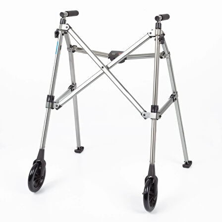 Comfort Plus Walker Yürüteç | 2 Tekerlekli Alüminyum Gövde, Katlanabilir ve Ayarlanabilir KY918L