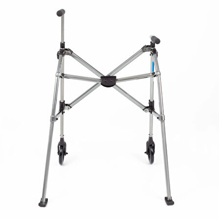 Comfort Plus Walker Yürüteç | 2 Tekerlekli Alüminyum Gövde, Katlanabilir ve Ayarlanabilir KY918L