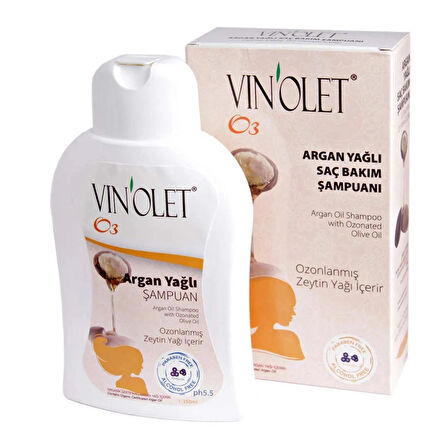 Vinolet Argan Yağlı Saç Bakım Şampuanı 350 Ml