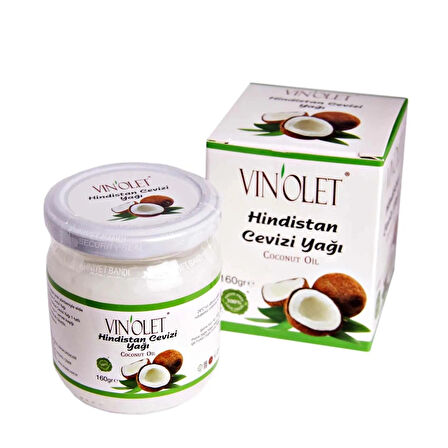 Vinolet Hindistan Cevizi Yağı 160 Gr