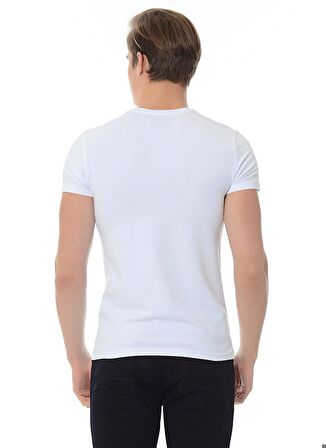Mavi 061747-620 Erkek Stretch t-shirt Beyaz T-Shirt
