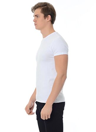 Mavi 061747-620 Erkek Stretch t-shirt Beyaz T-Shirt