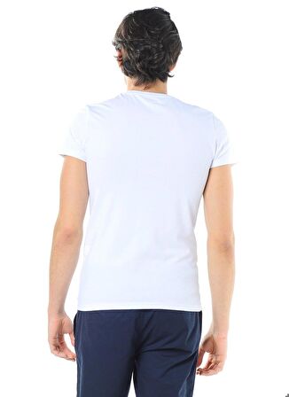 Mavi 061748-620 Erkek Stretch V Yaka T-Shırt Beyaz T-Shirt