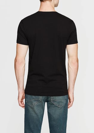 Mavi 061748-900 Erkek Stretch V Yaka t-shirt Sıyah T-Shirt