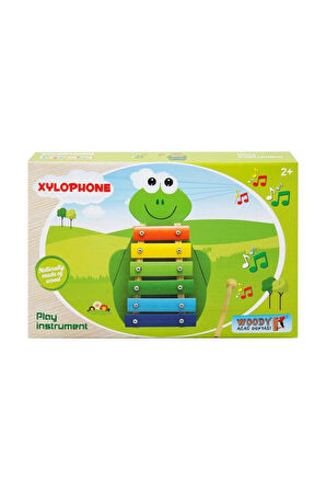 Kurbağa Şekilli Ahşap Ksilofon