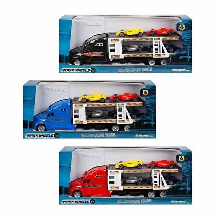 Sunman 1/48 Transporter 2 Katlı 4 Araçlı 30 Cm. 3Asst. S00002322
