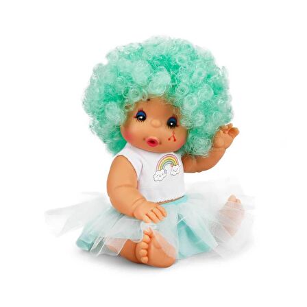 Sun-Sabc-Dzm-Bebek Afro Renkli Kıvırcık Saçlı 23 Cm.6A.