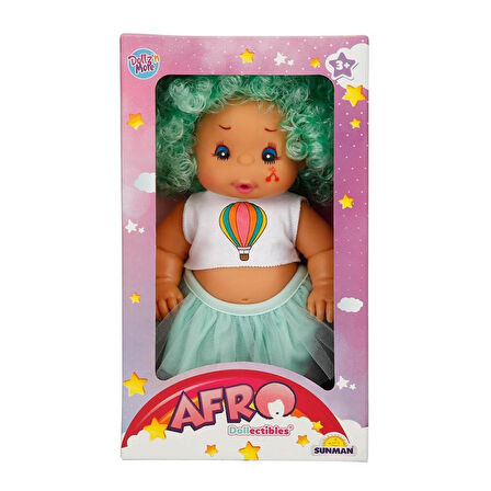 Afro Et Bebek Kıvırcık Saçlı - Yeşil