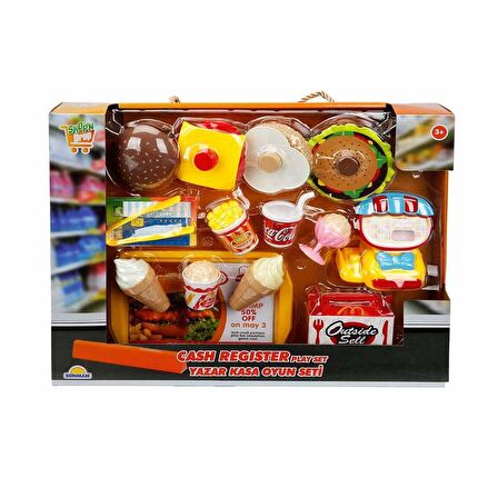 2570 SUN-RST-MARKET SET HAMBURGER/DONDURMA/TATLI AKS.