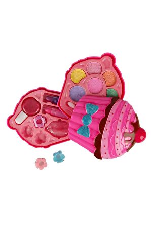 Cupcake Şekilli Makyaj Seti ile Makyajın Sihirli Dünyasına Gir!