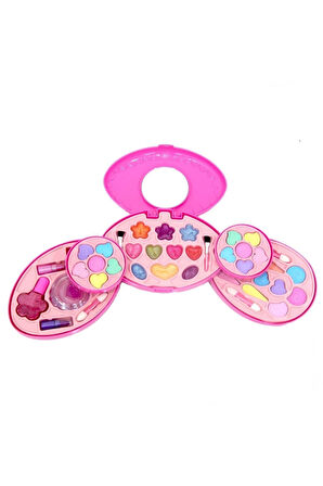 Fashion Aynalı 5 Katmanlı Oyuncak Güzellik Ve Makyaj Seti
