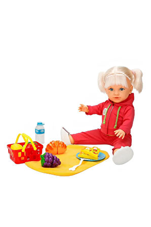 Tina Sporty Et Bebek 45 cm Kırmızı
