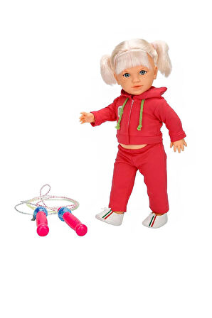 Tina Sporty Et Bebek 45 cm Kırmızı