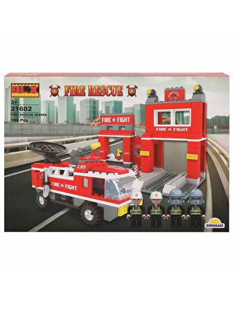 BLX Fire Rescue Yangın Söndürme Ekibi ve İstasyonu Kırmızı