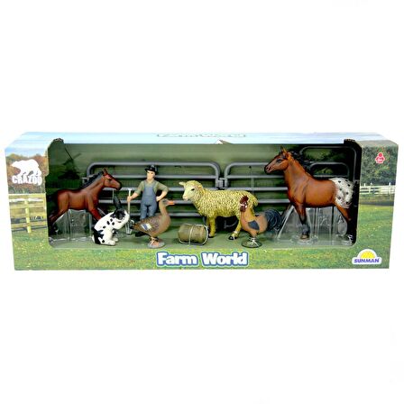 2690 Farm World Çiftlik Hayvanları Oyun Seti
